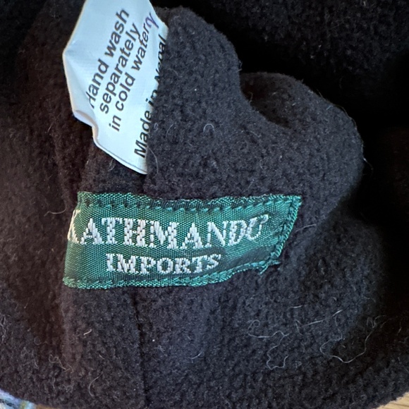 Sherpa Wool Hat Kathmandu Imports Womens 100% Wool - Picture 3 of 16